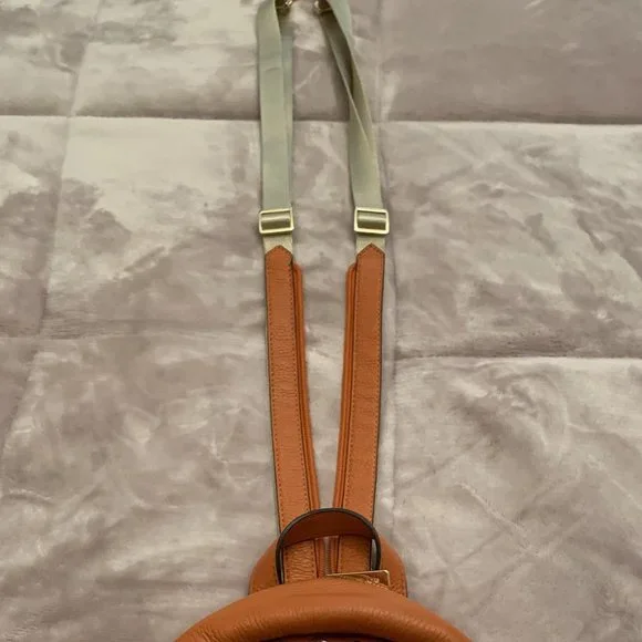 NEW Michael Kors Leather Backpack/Purse - Picture 3 of 6